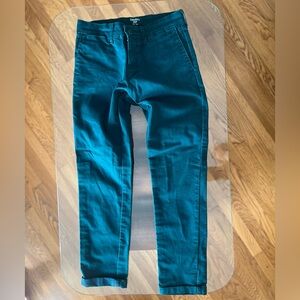 Carhart WIP Sid Pant 31x32 dark teal